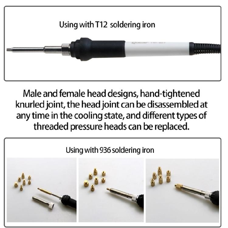 Adjustable Temperature Efficient Heat Insertion Nut Soldering Tip For Various Materials And 3D Printing Needs Accessory