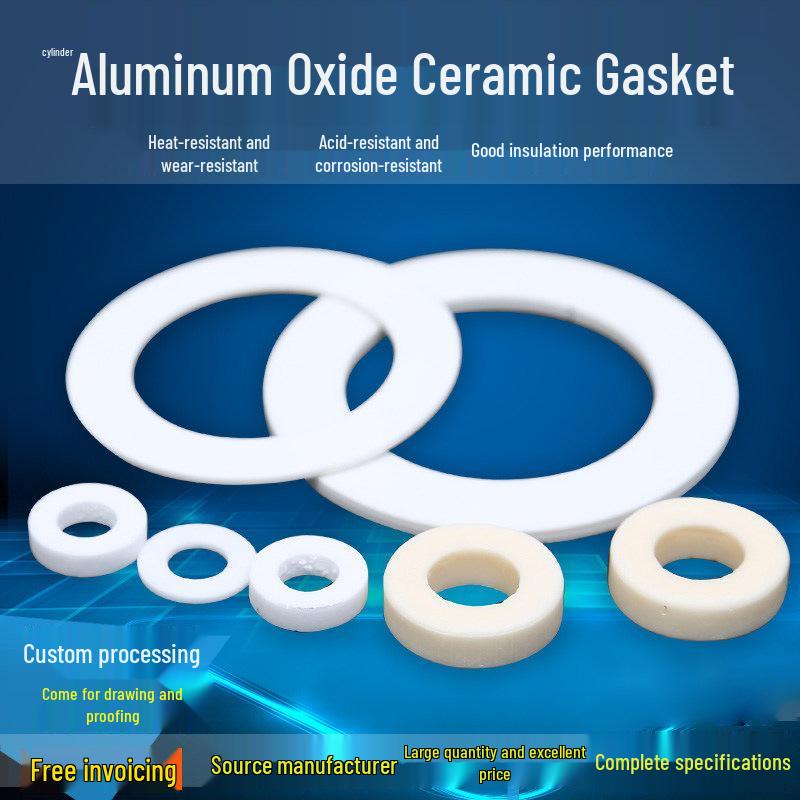 Aluminum Oxide Ceramic Ring: Heat, Wear, & Corrosion-Resistant Insulation Gasket