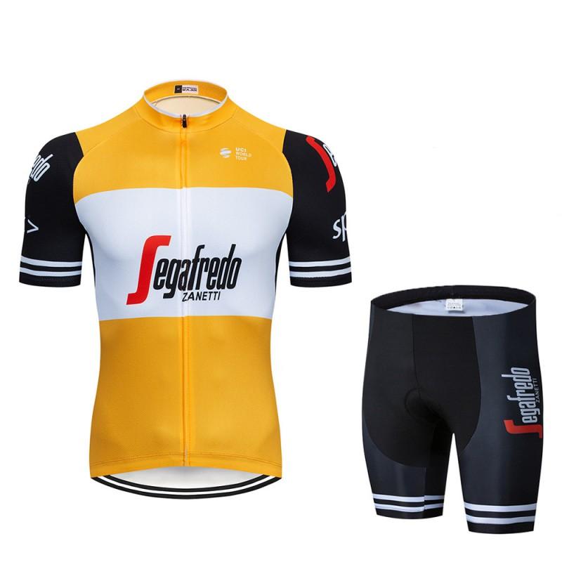Mens Cycling Jersey Set Mountain Bike Short Sleeve Kit Quick Dry Riding Apparel Road Trail