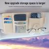 Car Sun Visor Organizer Clip - Sunshade Storage Bag and Decoration Cover