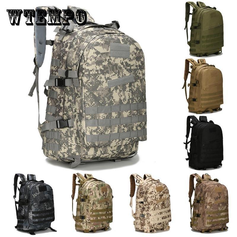 40-литровый военный рюкзак, водонепроницаемый походный камуфляжный 3D-рюкзак