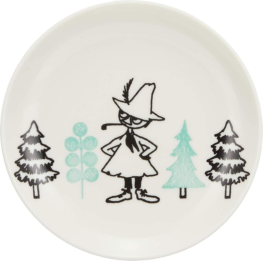 MOOMIN Plate Microwave and Dishwasher Moomin Nordic Day Wedding Made in "Moomin Valley" 6-Piece Set, Safe, Merchandise, Style, Mother's Gift, Gift,