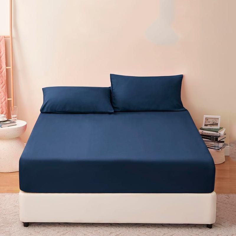 2026 НОВЫЙ Водонепроницаемый Наматрасник Однотонный Защитник Простынь на Резинке Защита от Пыли Клещей и Бактерий Постельное Белье с Резинкой