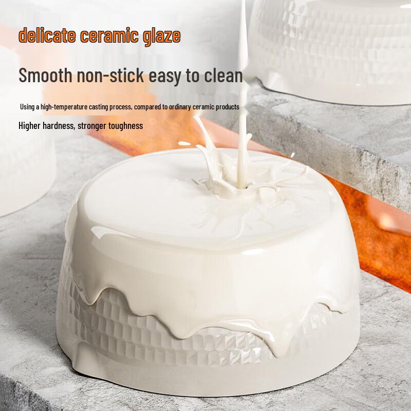 ASD 16cm Crystal Stone Ceramic Non-Stick Milk Pot Yukihira Pan