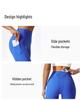 Summer High-Waist Peach Lift Yoga Shorts - Nude Feel Outdoor Cycling & Fitness Leggings