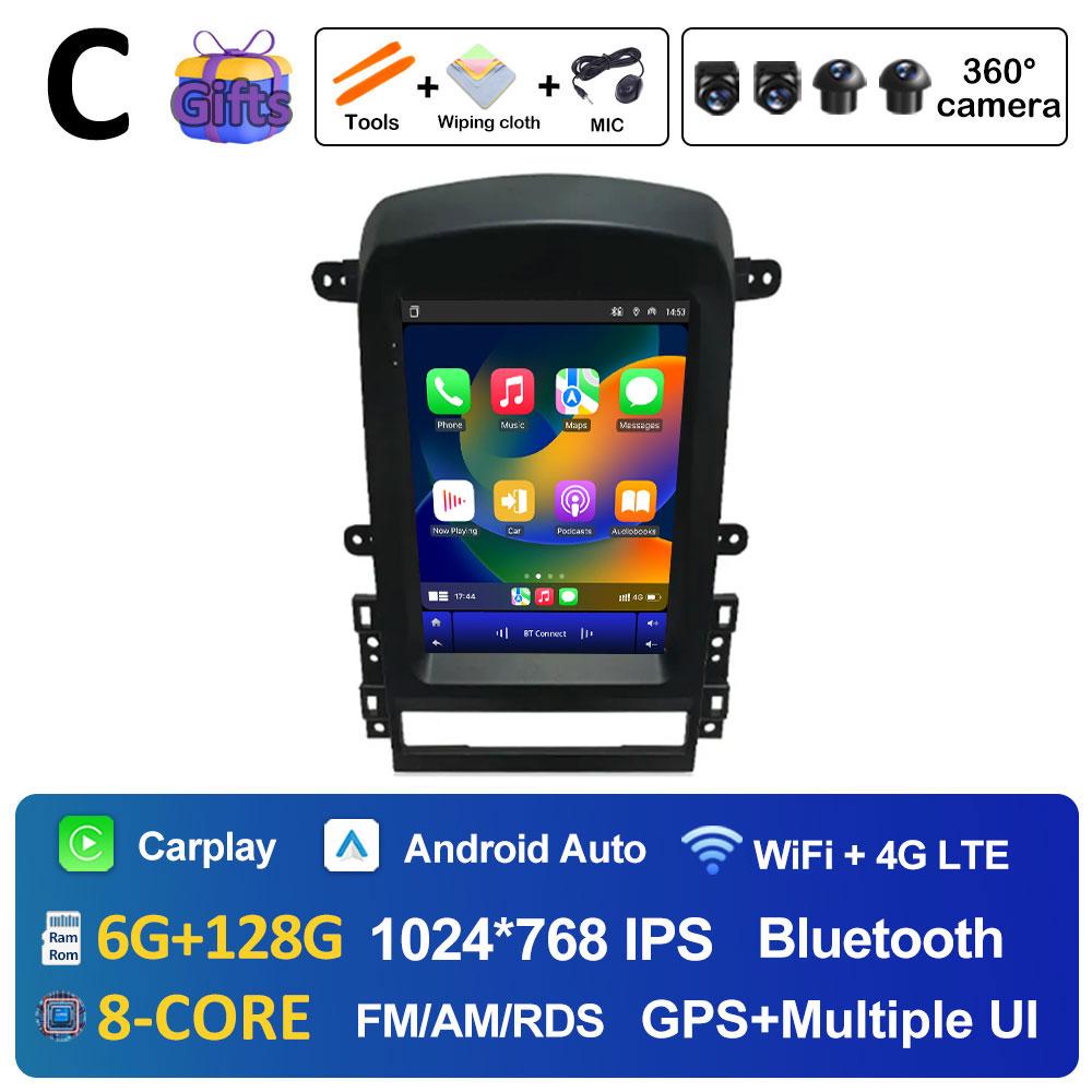 Android Auto Wireless Carplay For Chevrolet Captiva 2006 2007 2008 2009 2010 2011 2012 GPS Navigation Bluetooth WIFI Accessories