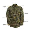 Chunsen Men's BDU Camouflage Outdoor Training Uniform Set
