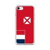 Coque iPhone - Wallis-et-Futuna - SE 2020 - Souple - Multicolore - Drapeau Pays