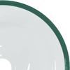 VidaXL Lavabo Vasque à Poser de Toilette Lave-mains de Salle de Bain Lavabo de Salle d'Eau Intérieur Verre Trempé 30x12 cm 345235