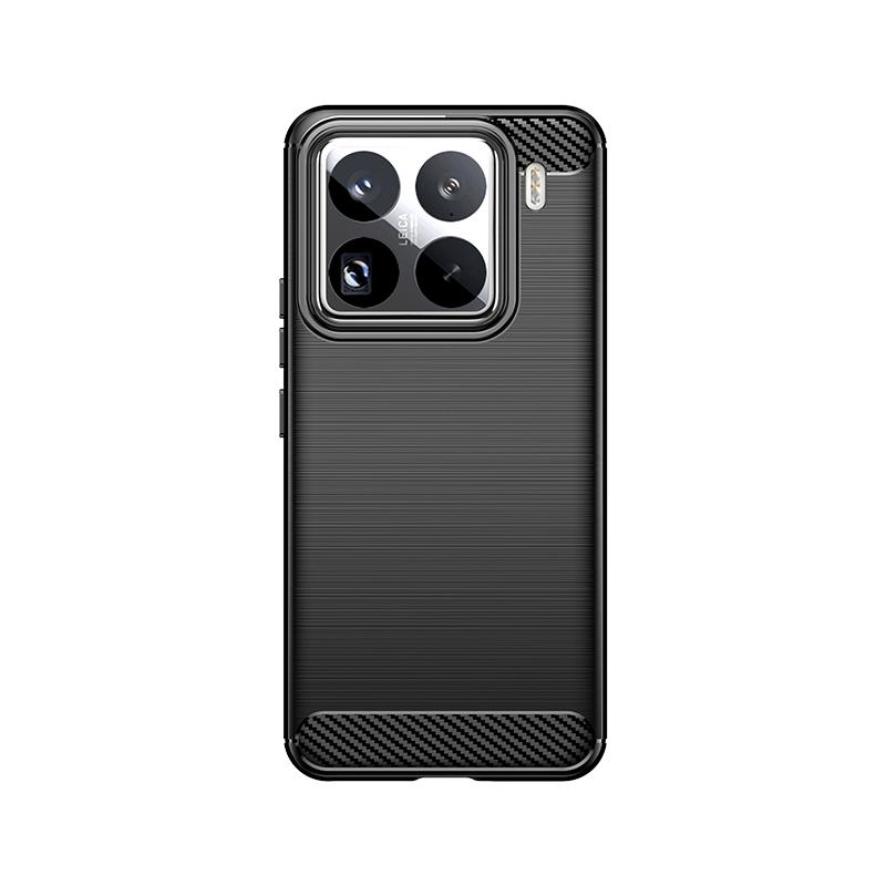 Чехол для телефона Xiaomi 13 14 15 Pro 14T 13T Мягкая матовая текстура Дизайн из углеродного волокна Минималистичный чистый цвет