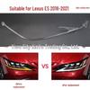Дневные ходовые огни Lexus ES (DRL) Светодиодная лента Angel Eyes 18-21