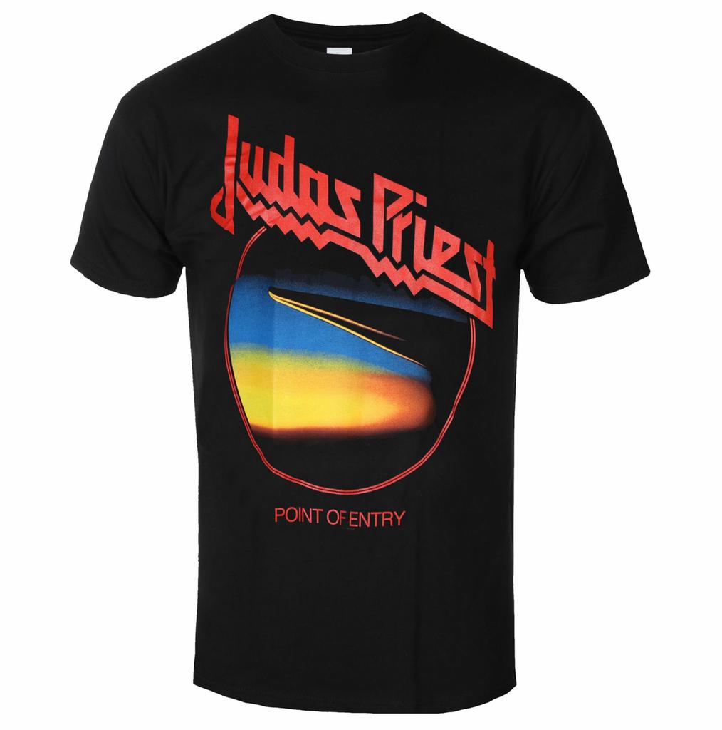 Judas Priest Band Graphic Cotton Tshirt Unisex Summer Short Sleeve Fashion Brand Tee Luxury Casual Vintage Retro Top