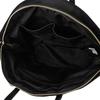 Tote Bag Nylon x Cowhide Round Tote Bag 2353111311 Black [Cuco] Women's (210)