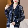 Spring and Summer Lightweight Short Jacket Women's Baseball Uniform PLUS Size