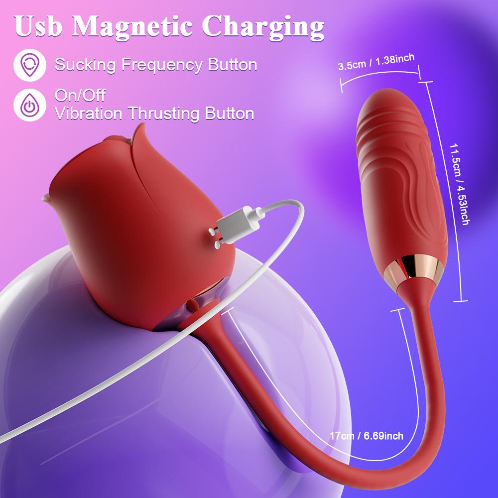 Сосущий секс-игрушка вибратор для женщин стимулятор клитора телескопический сосок оральный толкающий дилдо женский клитор присоска товары для взрослых