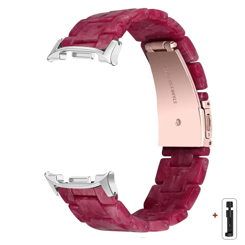 Colorful Resin Strap For Samsung Galaxy Watch 8 40mm 44mm 8 Classic 46mm Smart Watch Replacement Band For Galaxy Watch Ultra2025