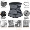 Men Waist Trainer Cincher Corset Back Support Sweat Sauna Trimmer Belt Tummy Control Body Shaper Workout Compression Belly Band Slimming Shapewear