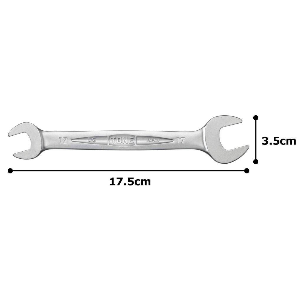Гаечный ключ TONE Ширина под ключ 13 x 17 мм DS-1317