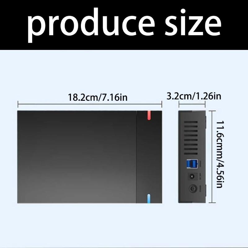 Жесткий диск Box USB3.0 Корпус для жесткого диска 3,5 дюйма Внешний корпус Коробка Внешний корпус для ПК Ноутбука Аксессуары