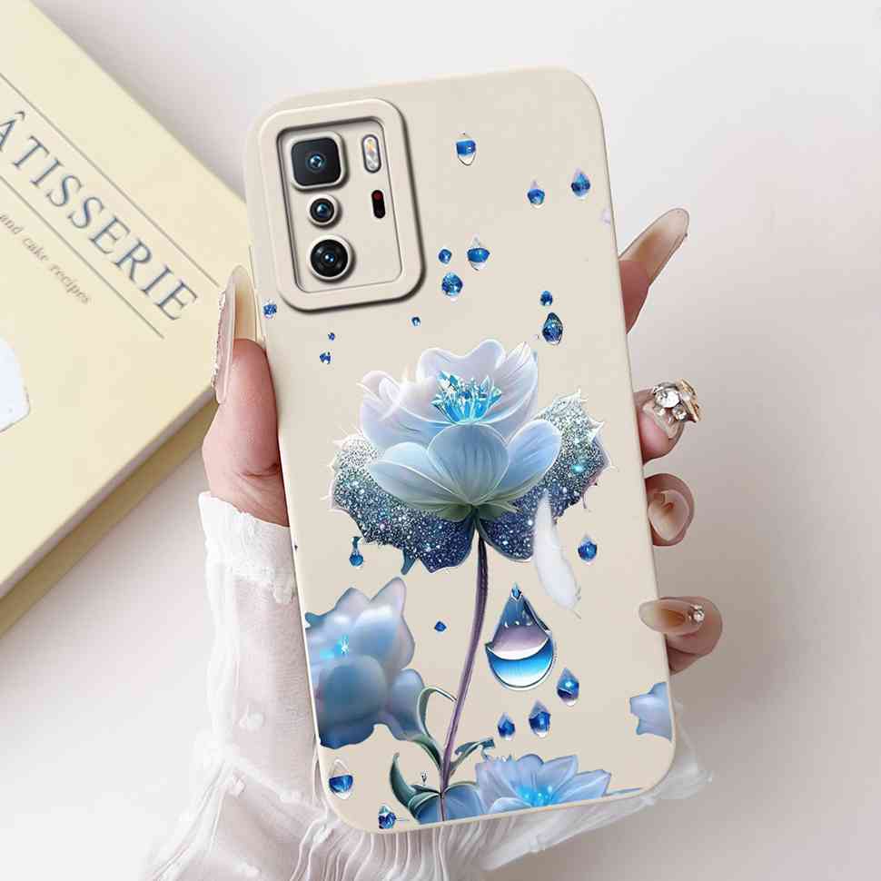 For  Xiaomi Redmi Note 10 Pro China Case Cute Cartoon Girl Cover Soft Silicone Phone Case For Xiaomi POCO X3 GT X3GT Full Bumper