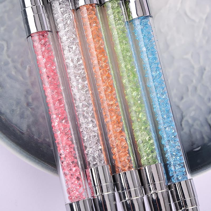 Silicone Double Ended Brush Set - 5 for Manicure, Gradient and Nail Design