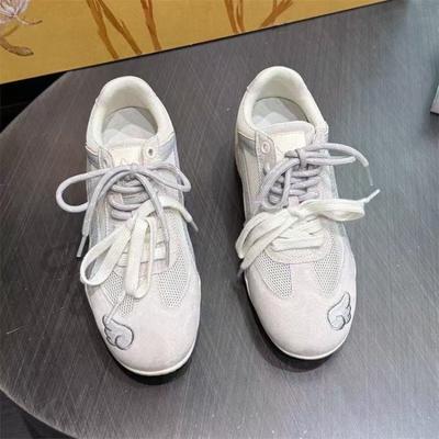 Женские туфли в балетном стиле, новые, на плоской подошве, универсальные, спортивные, летние, супермягкие, сетчатые, дышащие, кеды