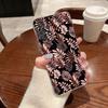 Золотой Розовый Розовый Лист Блестки Сердца Для Samsung Galaxy A55 Чехол A54 A52 A53 A15 A14 A13 A21S A23 A34 A35 A33 A32 A72 Прозрачный Чехол