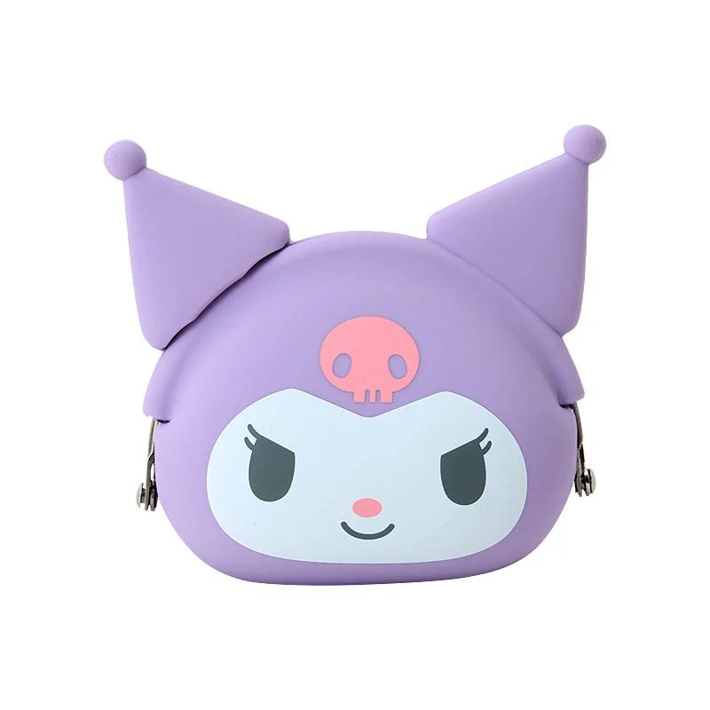Sanrio KUROMI 3D POCHI Фиолетовый Япония НОВЫЙ Персонажи Sanrio