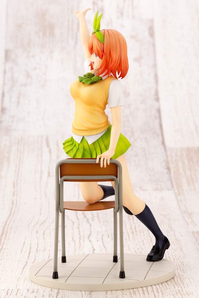 Juya The Quintessential Quintuplets Yotsuba Nakano в масштабе ПВХ, окрашенная готовая фигурка PP893 1/8