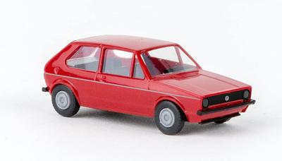 BREKINA 1/87 Volkswagen Golf 1 Красный BREKINA GOLF Миниатюрный Автомобиль Масштаб HO