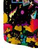 Fashion Print Short-Sleeve Button-Up Shirt for Men, Suitable for Spring, Summer, And Autumn, Men'S Tops