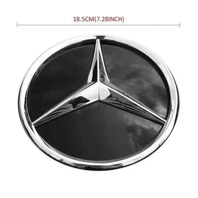 Автомобильная наклейка 2025 Горячая Для Mercedes Benz 3D ABS логотип Звезда на передней решетке значок зеркало дно для Mercedes-Benz для Mercedes