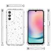 Для Samsung Galaxy A24 4G (162.1мм) Прозрачный акриловый гибридный чехол из ТПУ для телефона с пленкой, напечатанной лазером