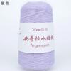 Solid Color 50g Angora Rabbit Hair Yarn Winter Thick Hand Knit for Scarf Soft Warm Long Hair Mink Down Yarns