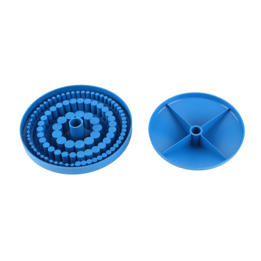 Round Shape Drill Bit Organizer Stand 1-13mm Diameter Drill Bit Storage Box  Household Use
