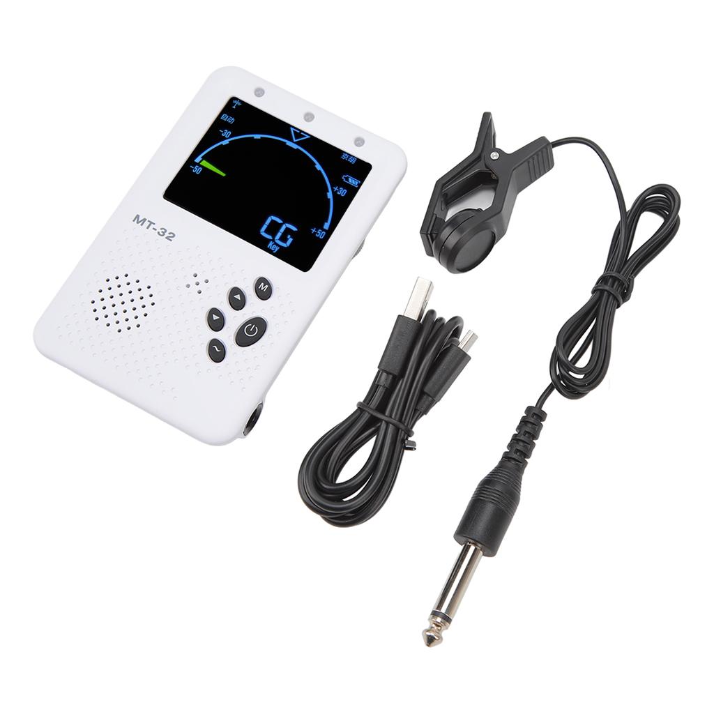 Метроном Тюнер Перезаряжаемый 3 В 1 Цифровой Метроном Тюнер Генератор Тона Для Пипы Гучжэн Все