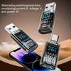 USB C/Type-C Adapter 36/60W Digital LED Display USB 3.2 10Gbps Fast Data