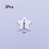 2Pcs Metal DIY Phone Case Accessories Adhesive Pendant Butterfly Star Moon Base Pendant Universal Hook
