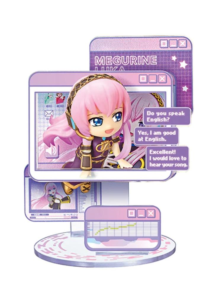 RE-MENT [Серия Hatsune Miku] Коллекция WINDOW FIGURE, примерно В115 x Ш70 x Г60 мм, изготовлена из ПВХ
