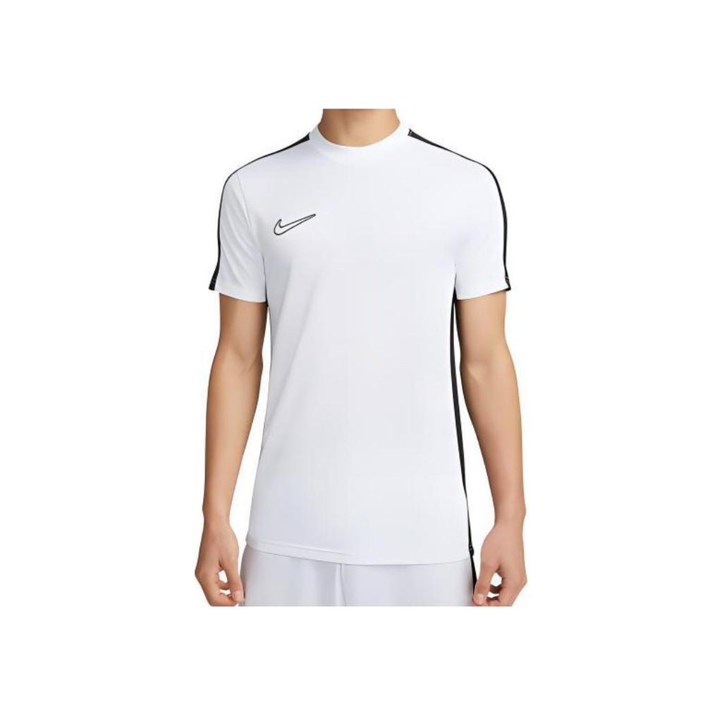 Nike Футболка с коротким рукавом и принтом логотипа в полоску, повседневная, мужская, белая DV9751-100