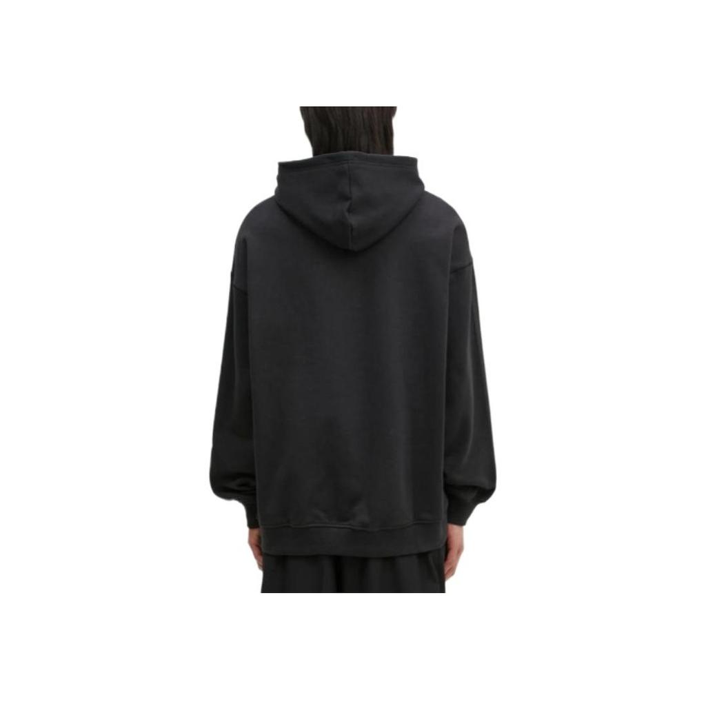 adidas Essentials с капюшоном свободная повседневная удобная толстовка мужская толстовка черная JC9572