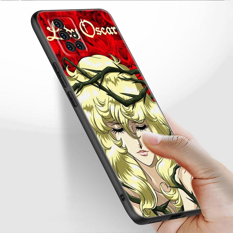 Чехол для телефона с аниме «Роза Версаля» для Samsung Galaxy A02 A21 A52 S A13 A22 A32 A33 A53 5G A11 A12 A31 A50 A51 A70 A71 A72