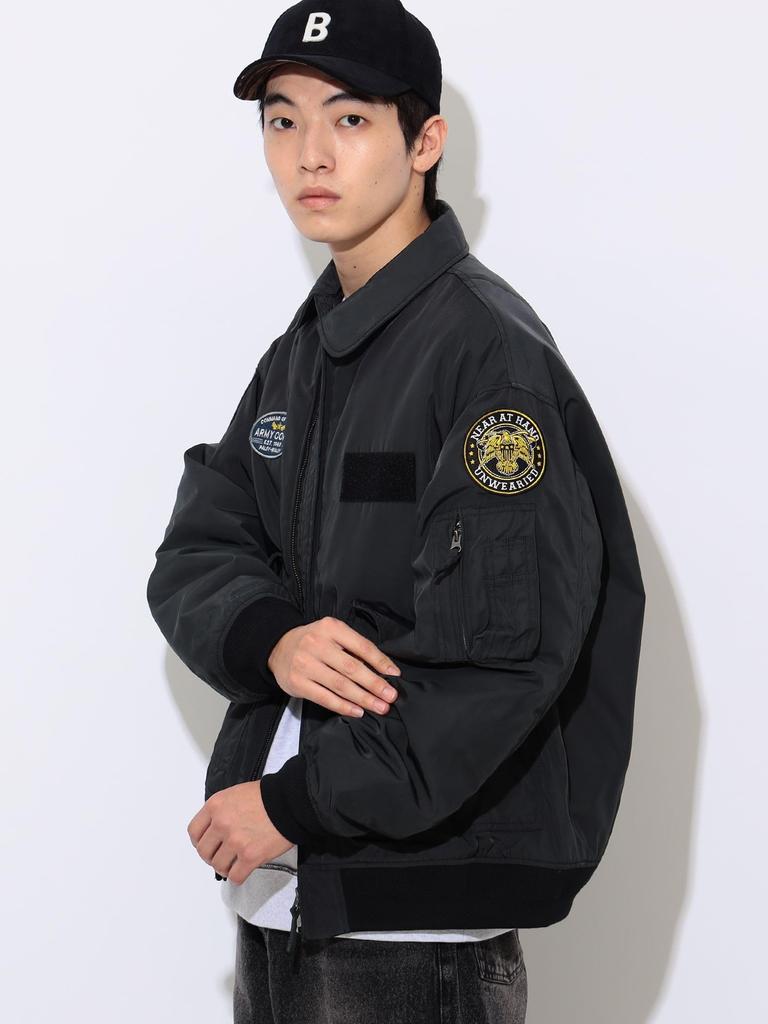 Blouson Military Blouson BLACK S 42180087147 [Beams Heart] CWU-45 Men's