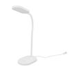 LED Desk Lamp ABS 5V 2.8W 5000K 12 LED Beads Adjustable Neck USB White Light Touch Control Table