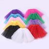 Girl Pretty Ballet Tulle Mesh Star Sequin Dressup Tutu Skirt Latin Fashion Mini Soft