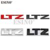 AABHC1 Car Styling 3D LTZ Metal Zinc Alloy Car Sticker Badge Body Rear Trunk Adhesive Decal Emblem for Chevrolet Silverado Cruze Spark