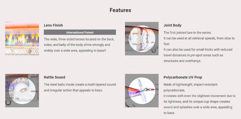 Yo Zuri Duel L Bass Wake Rider 105F Floating Lure F1247-GSBG (9899)