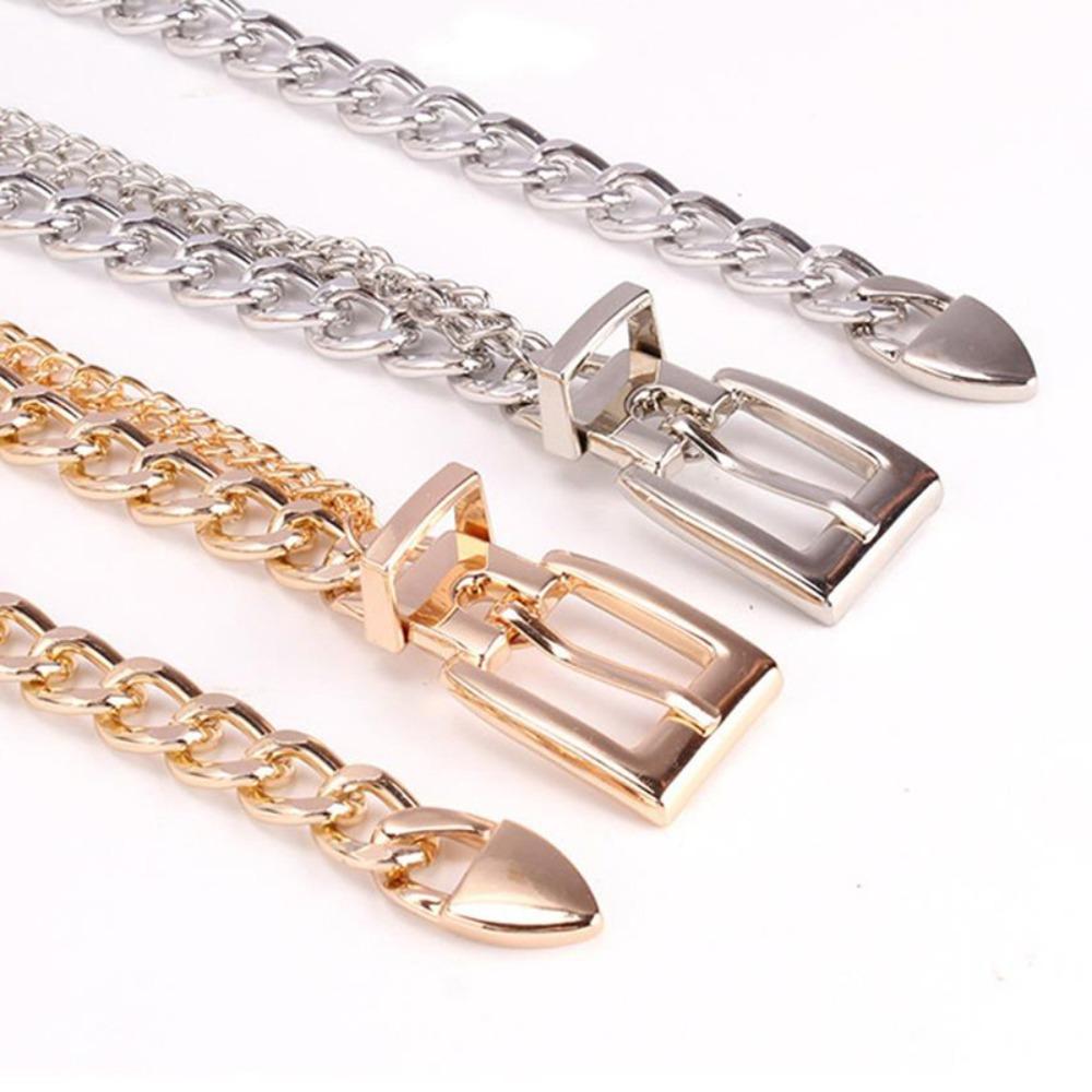 Multilayer Metal Chain Punk Dress Ladies Waist Chain Belt High Quality Waist Chain
