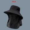 UV Protection Bucket Hat - Summer Fishing Cap With Neck Flap For Men Women Outdoor Hiking Camping Sun Shield