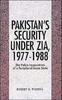 Книга Pakistan's Security Under Zia